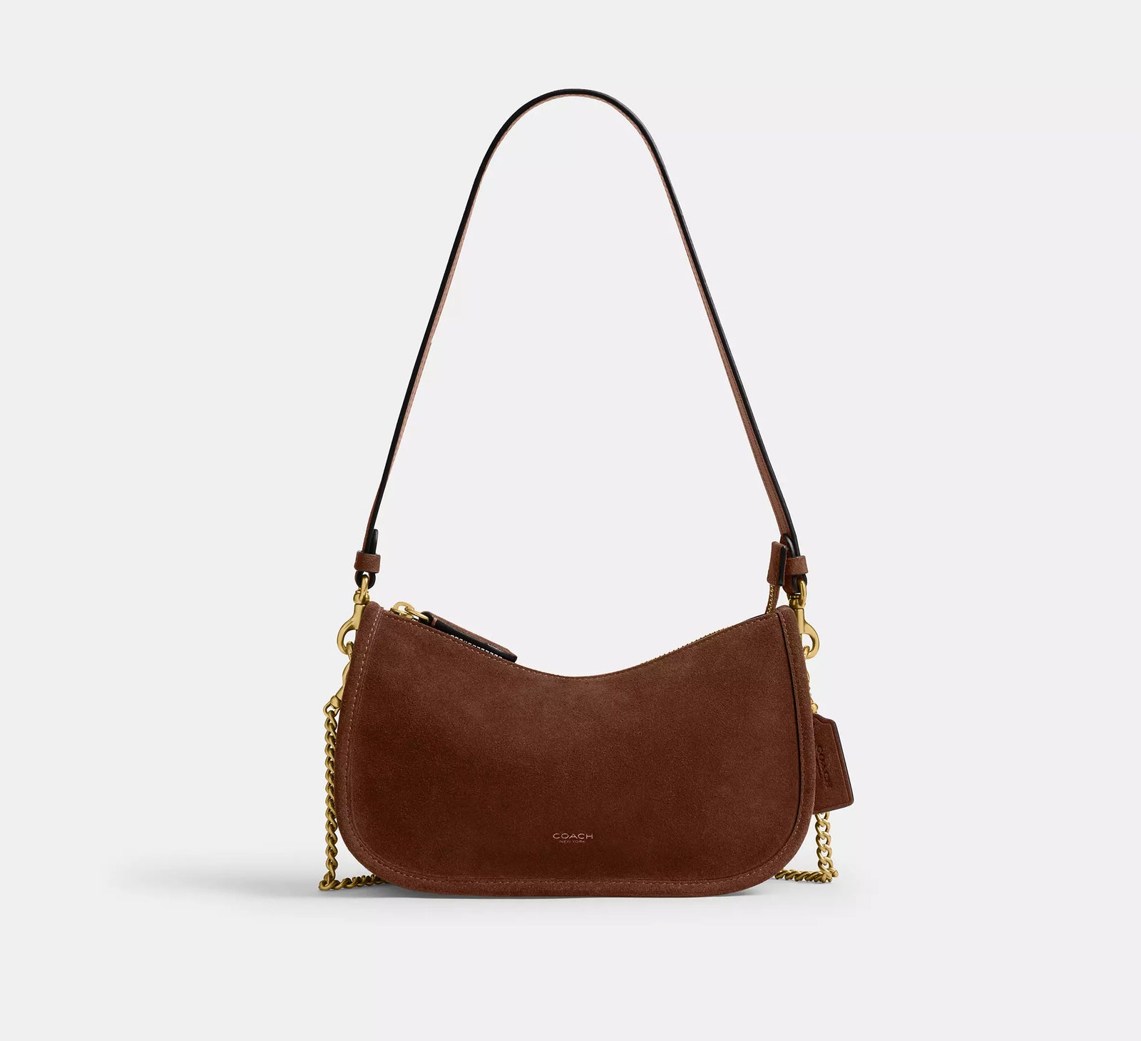 Waverly Bag - Warm Brown/Brass/Suede