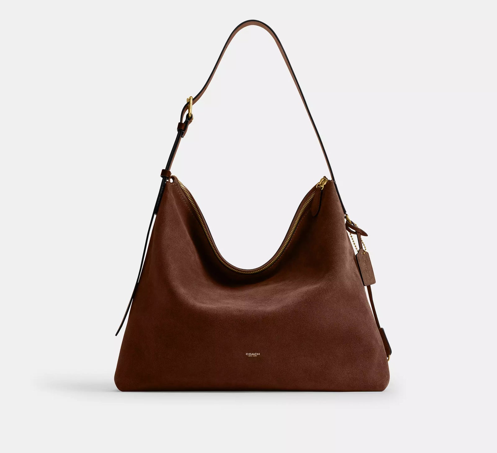 Coach Mott Messenger Bag - Warm Brown/Suede