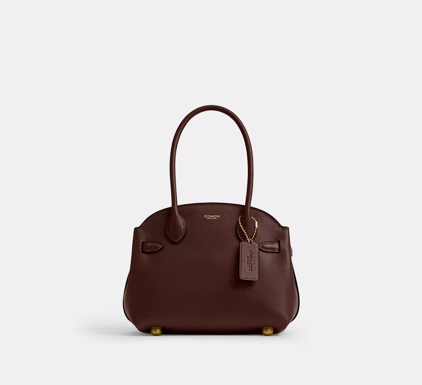 Coach Soft Empire Carryall Bag 21 - Maple/Brass/Natural Grain Leather