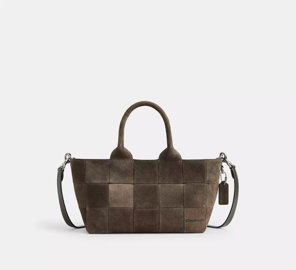 Coach Alter/Ego Small Tote Bag - Olive Suede