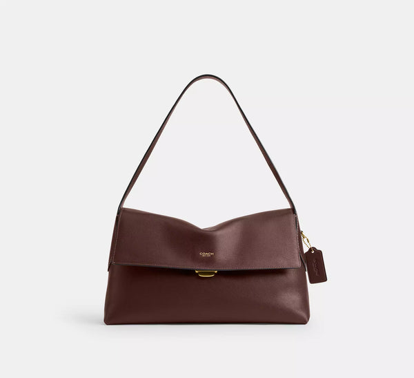 Coach Chelsea Shoulder Bag 36 - Maple/Brass/Natural Grain Leather