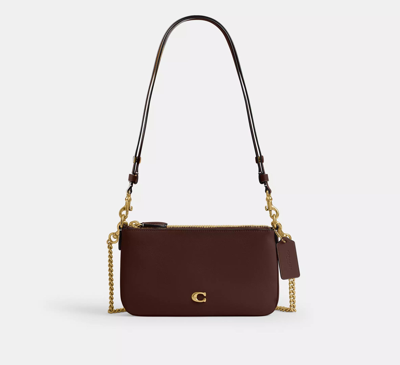Audrey Crossbody Bag - Maple/Brass