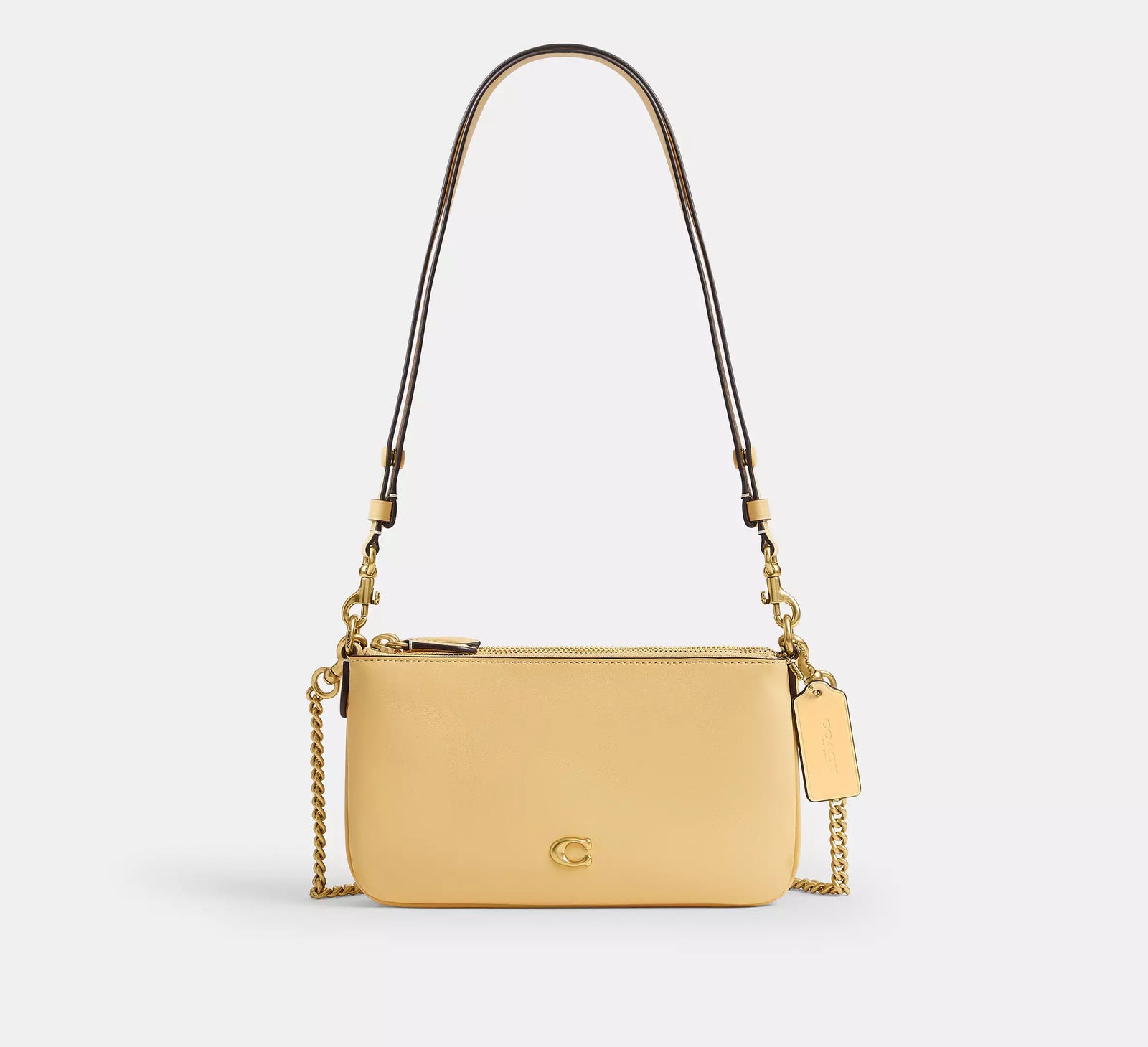 Audrey Crossbody Bag - Vanilla/Brass