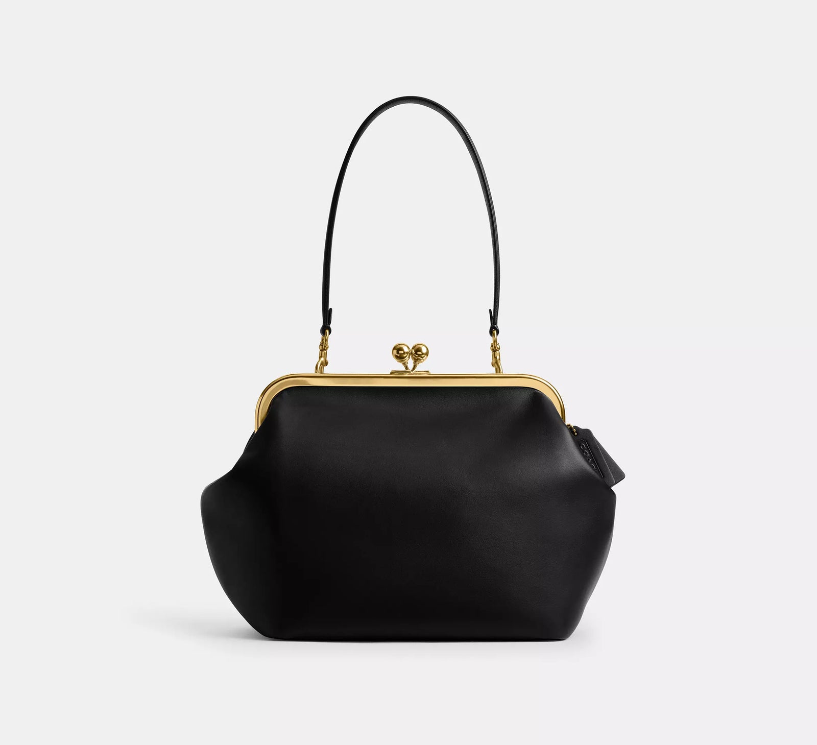 Kisslock Frame Bag 27 - Black/Brass