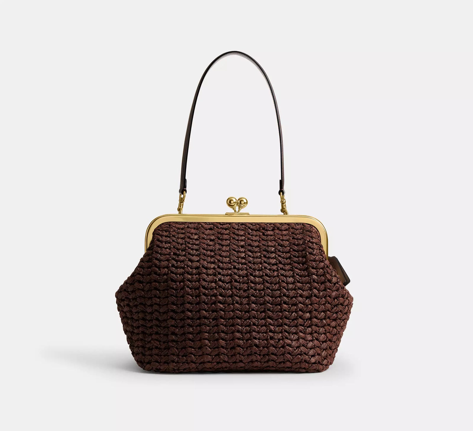 Kisslock Frame Bag 27 - Maple/Brass
