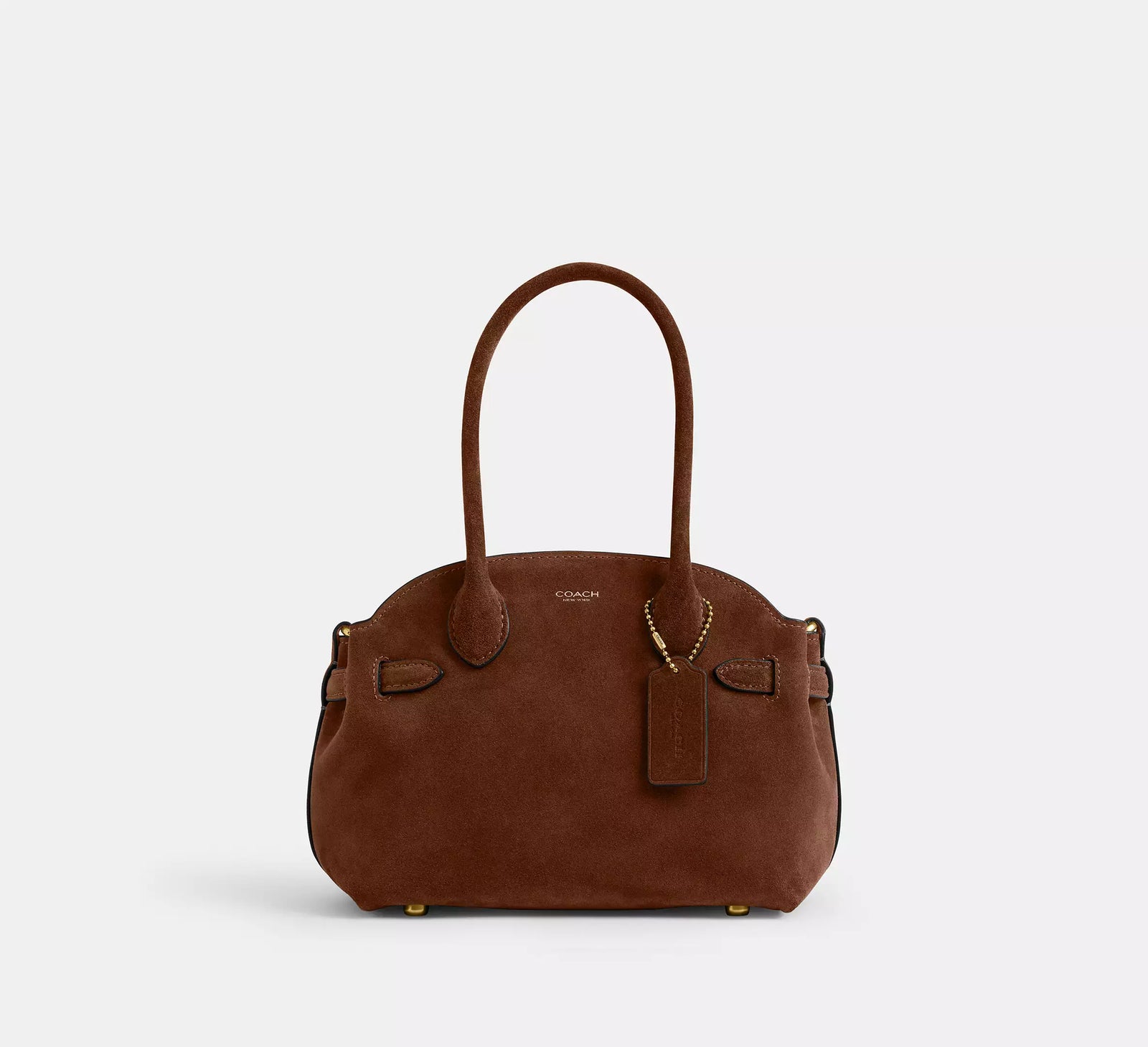 Coach Soft Empire Carryall Bag 21 - Warm Brown/Brass