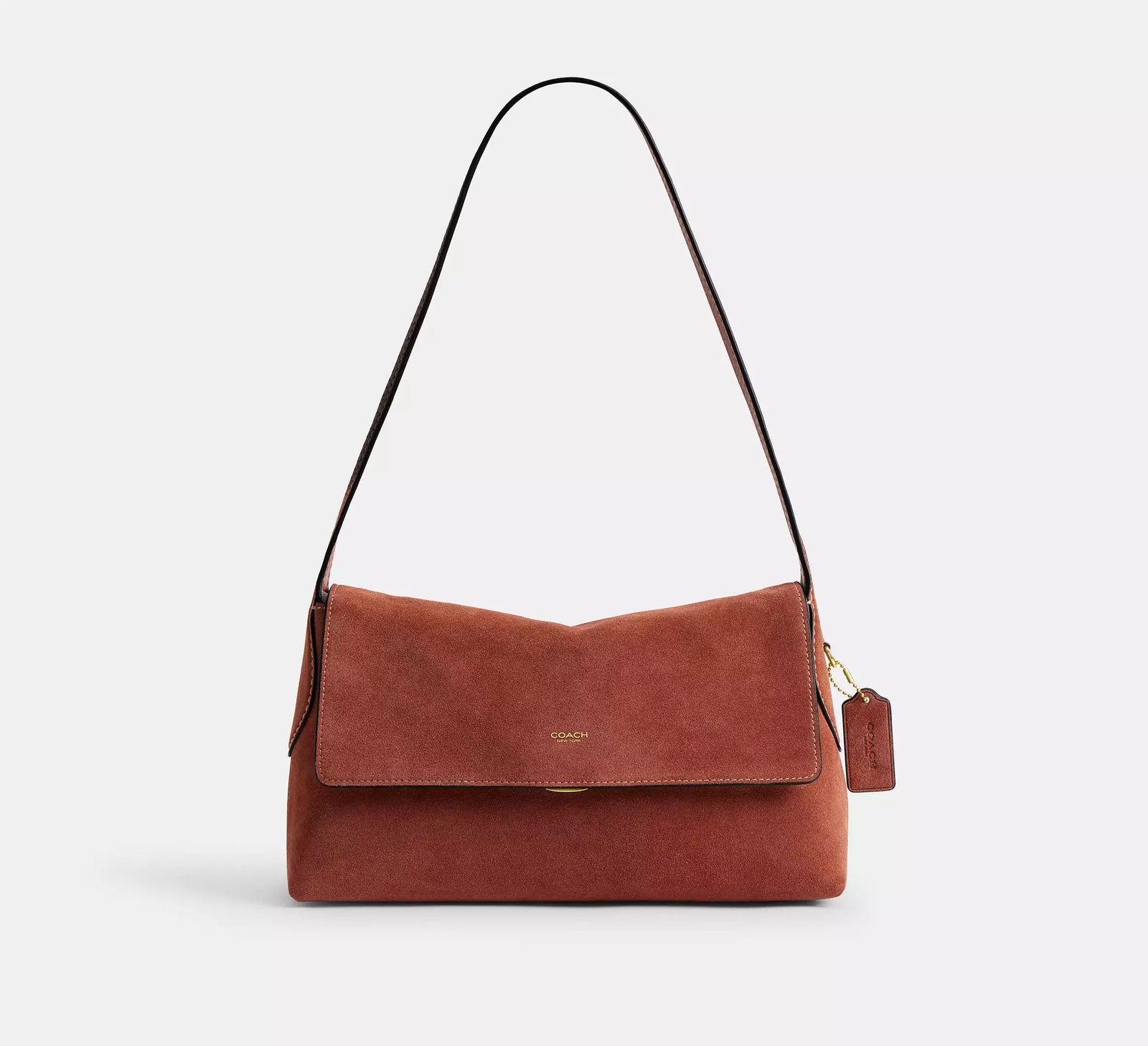 Chelsea Shoulder Bag 30 - Clay/Brass