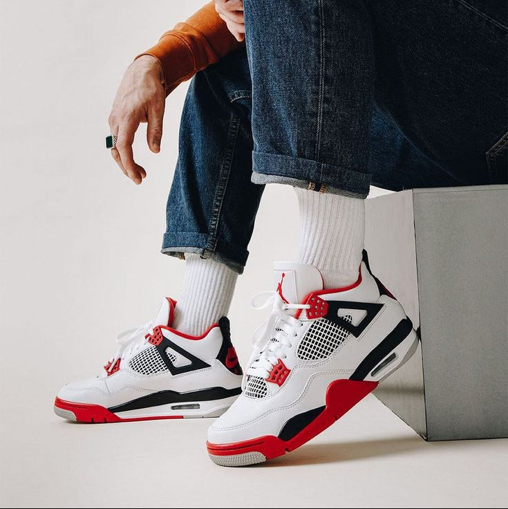 air jordan 4 fire red resell price