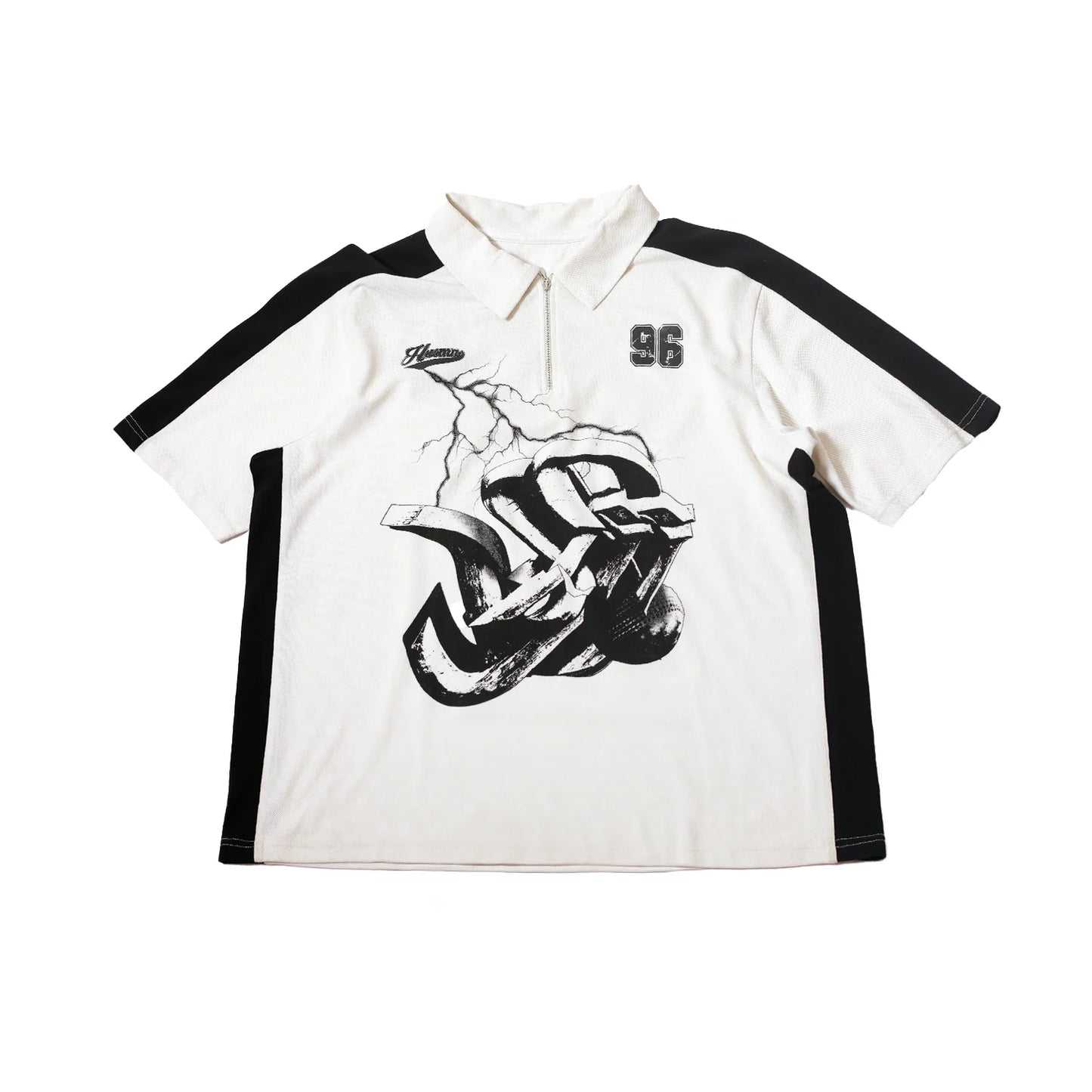 Shreyas Iyer x HUEMN 'Fiyer' T-shirt (White)