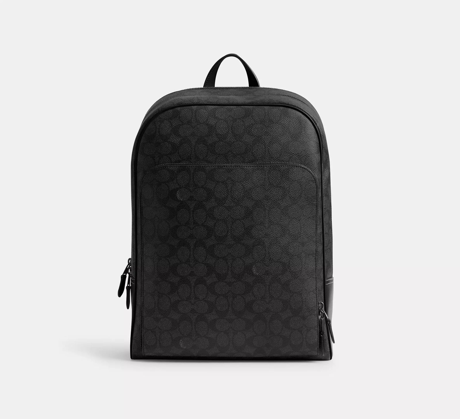 Coach Gotham Backpack In Signature Canvas - Charcoal/Signature Coated Canvas