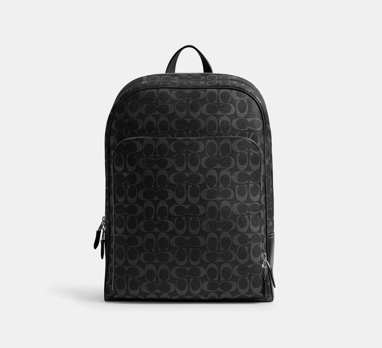 Coach Gotham Backpack In Signature Canvas - Black Signature/Signature Coated Canvas