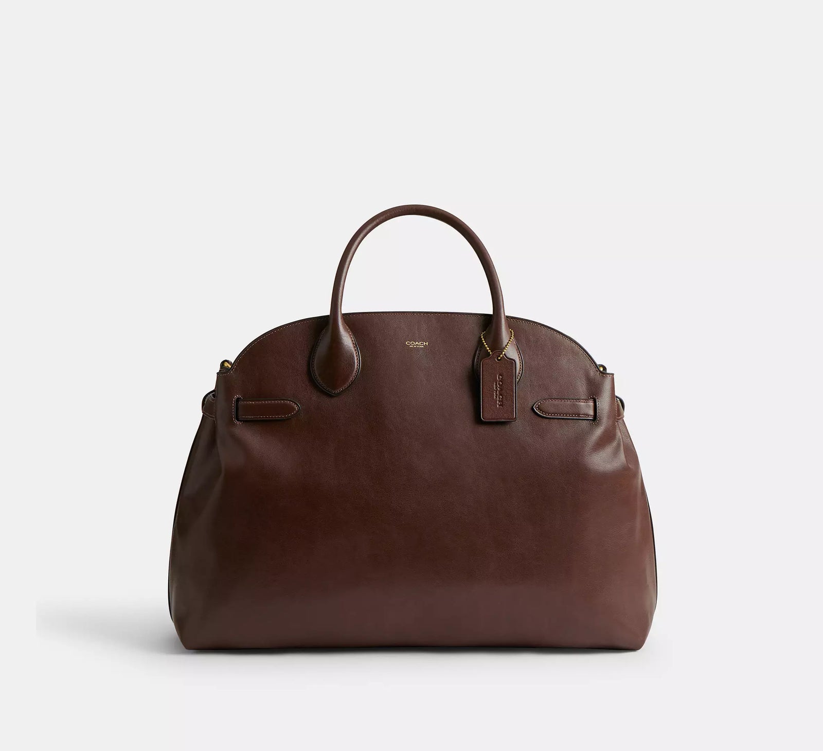 Coach Soft Empire Carryall Bag 48 - Maple/Brass/Smooth Leather