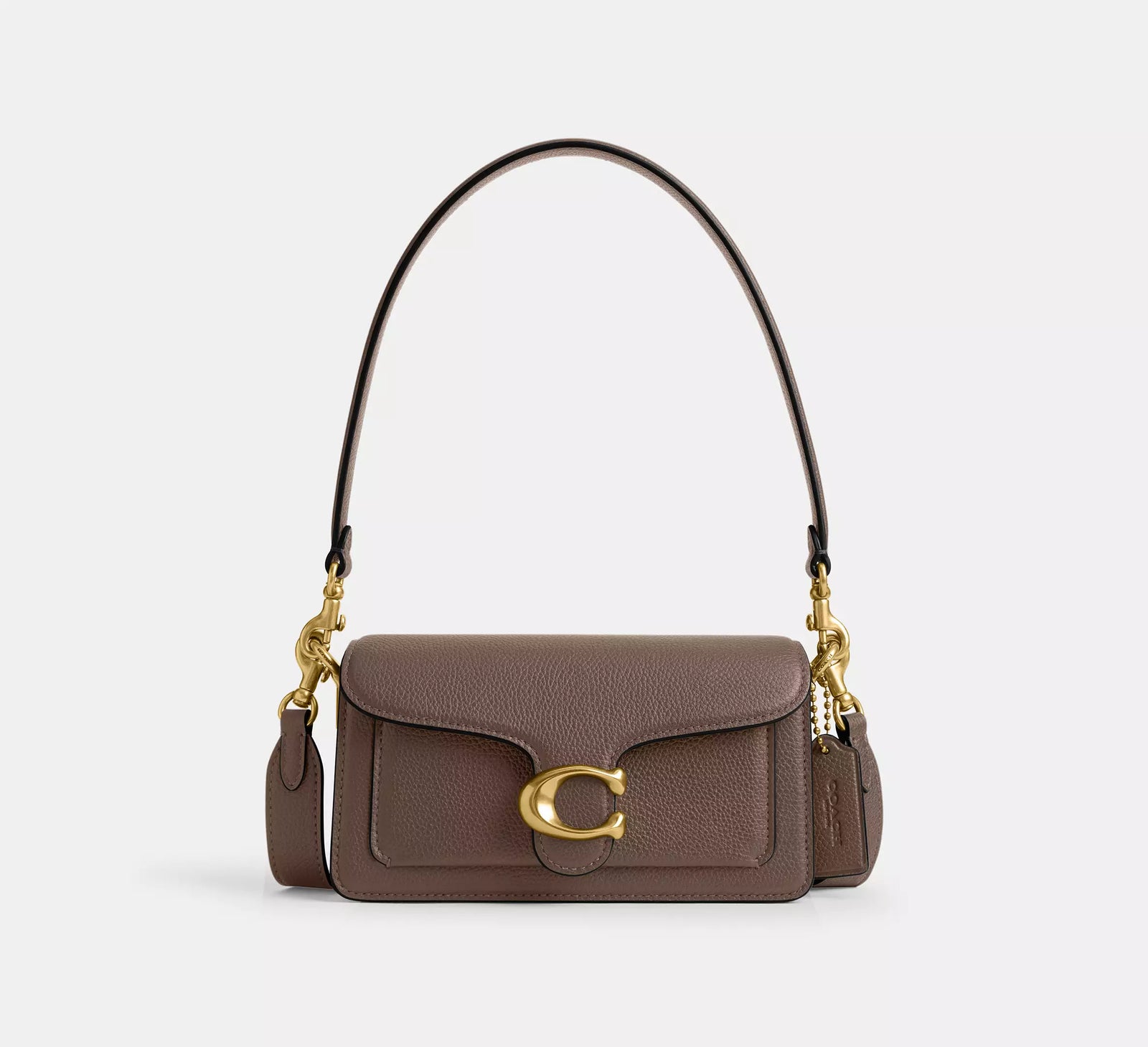 Coach Tabby Shoulder Bag 20 - Dark Stone/Brass
