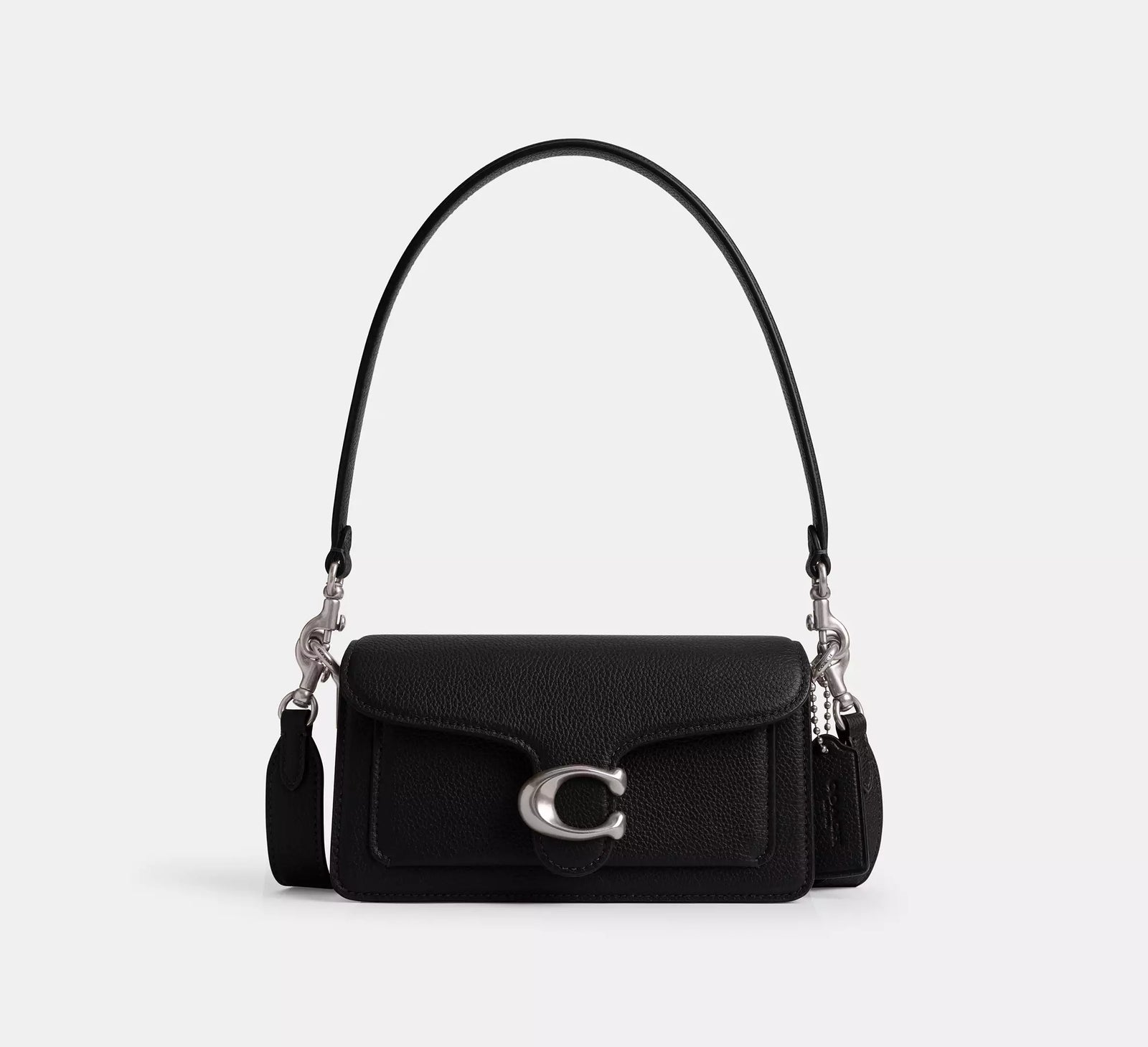Coach Tabby Shoulder Bag 20 - Black/Silver