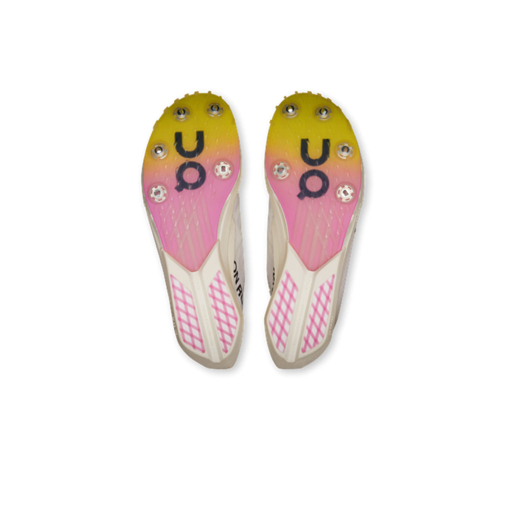 ON Running Cloudspike Amplius 2 White Raspberry