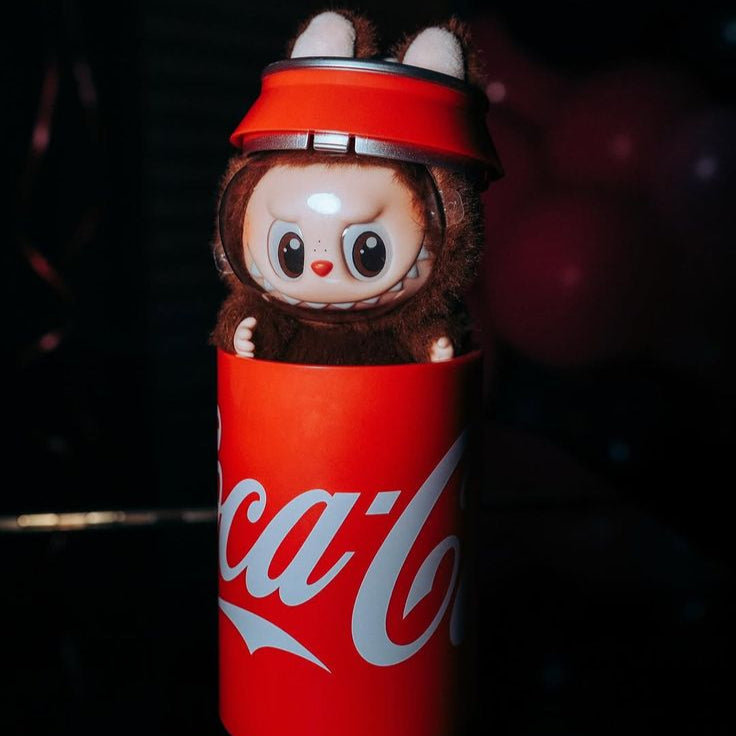 Pop Mart Labubu The Monsters Coca Cola Series Mysterious Guest Vinyl Plush Figure