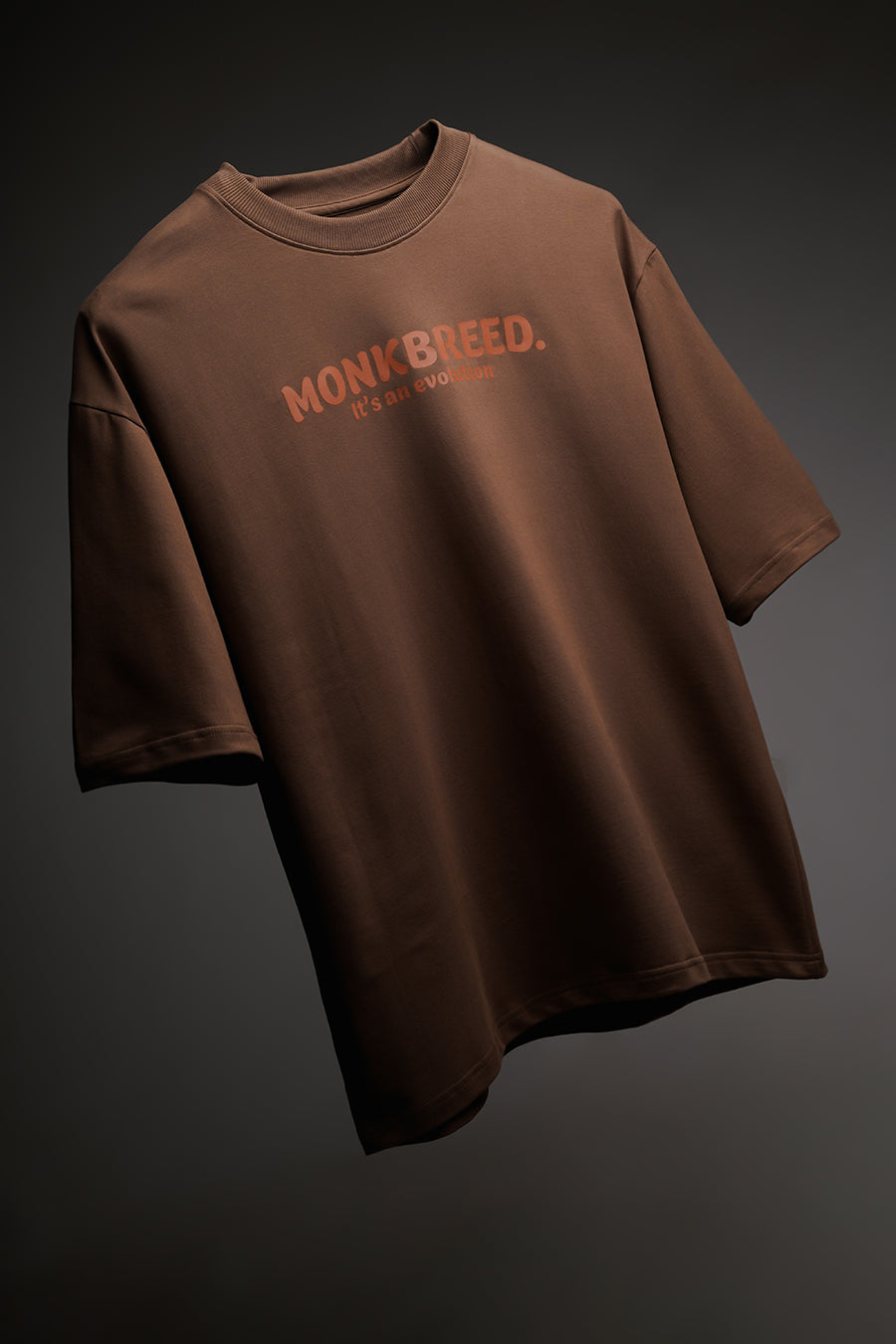 Monkbreed Oversized Brown T-Shirt - Prickly Pear