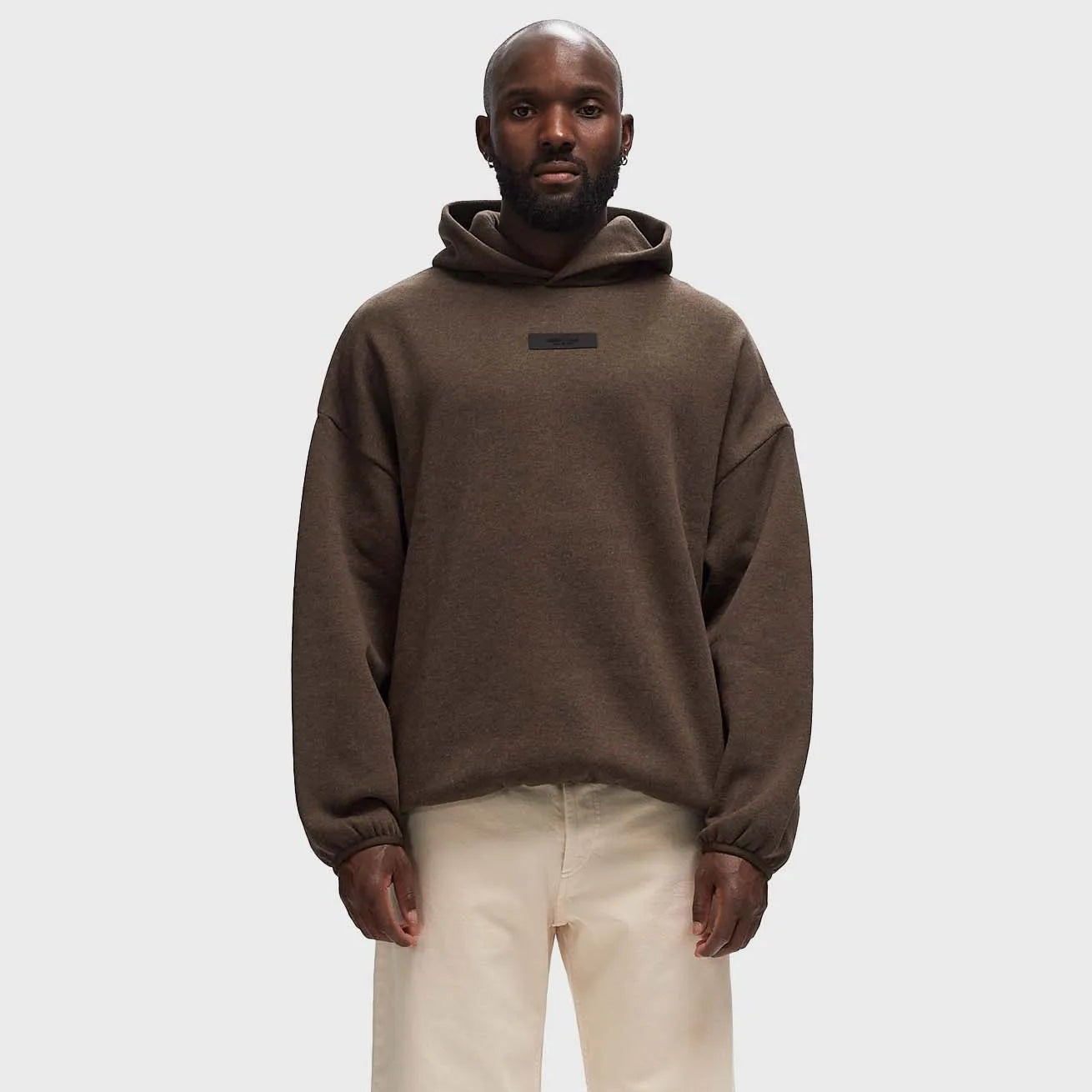 Shop Fear of God Essentials SS22 Light Oatmeal Hoodie at Best Shop Fear of God Essentials SS22 Light Oatmeal Hoodie at Best