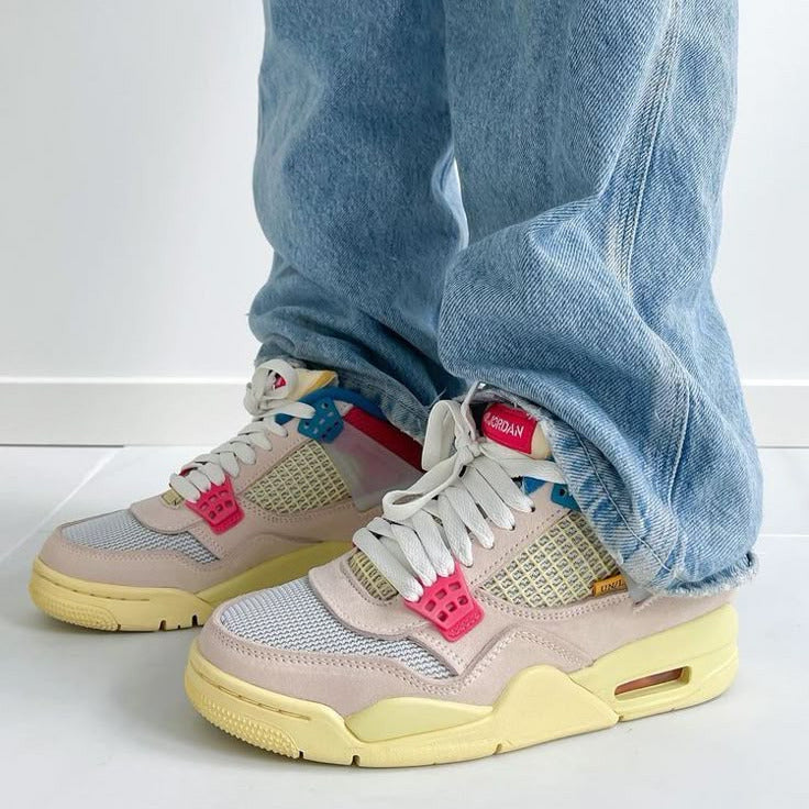 nike air jordan 4 union guava ice