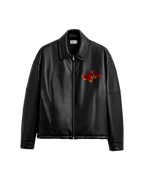 KNN Calcutta Leather Jacket Twin Flames