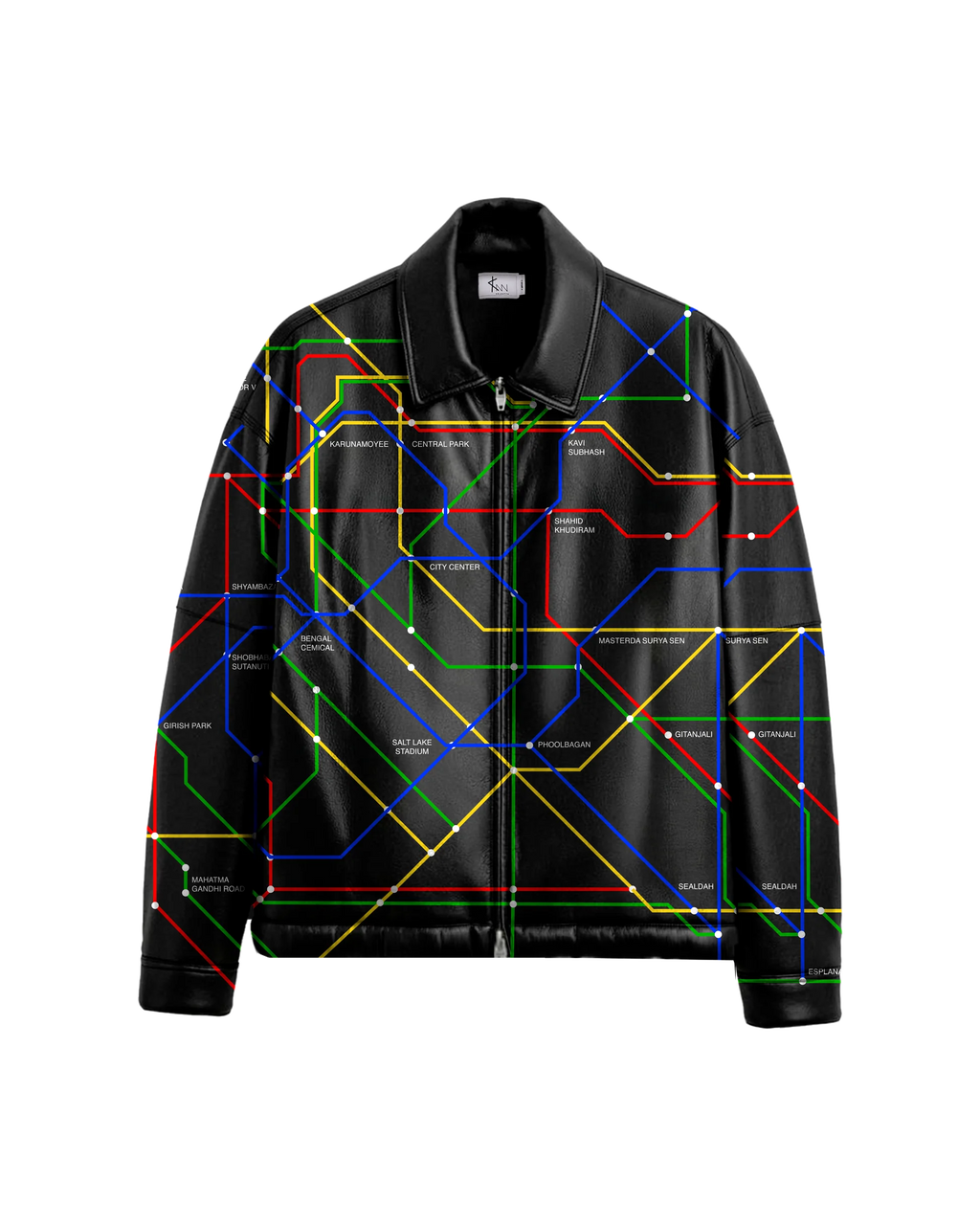 KNN Calcutta Leather Jacket Diabolicalcutta