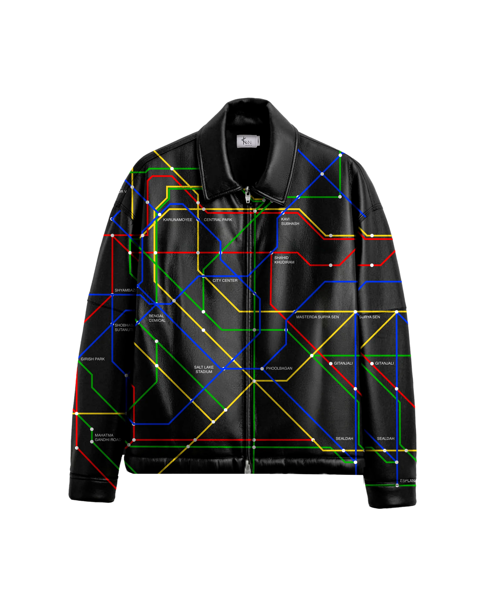 KNN Calcutta Leather Jacket Diabolicalcutta