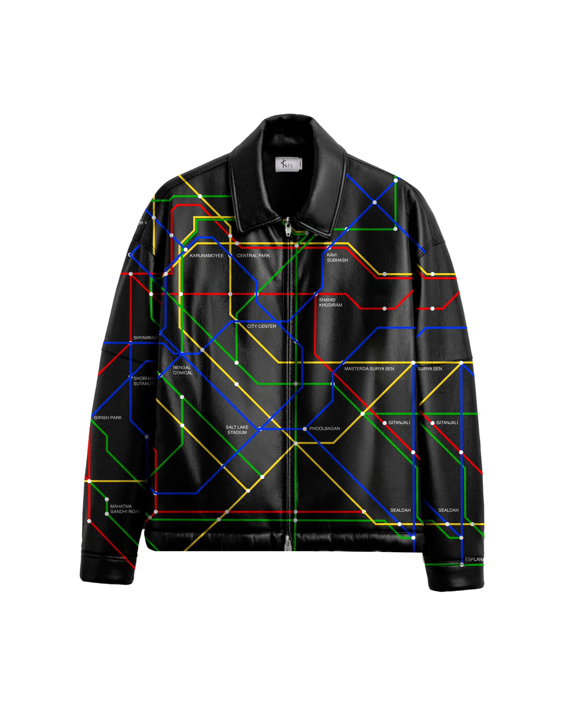 KNN Calcutta Leather Jacket Diabolicalcutta