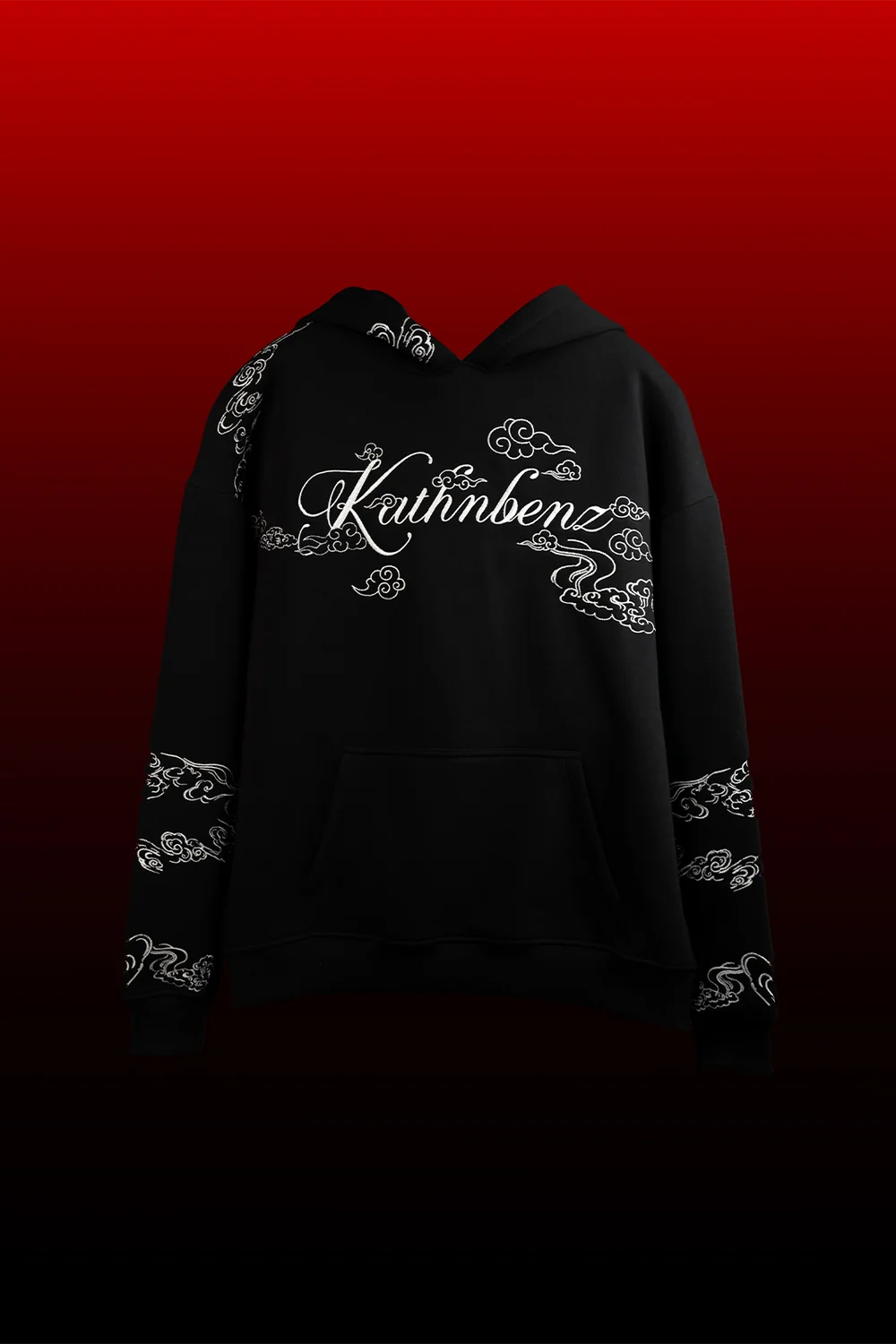 Kathnbenz Oversized Black Hoodie - Hier of Light