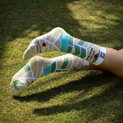 NoFoMo Crew Length Socks Delhi Map