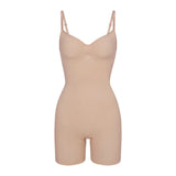 Seamless Sculpt Mid Thigh Bodysuit Mica