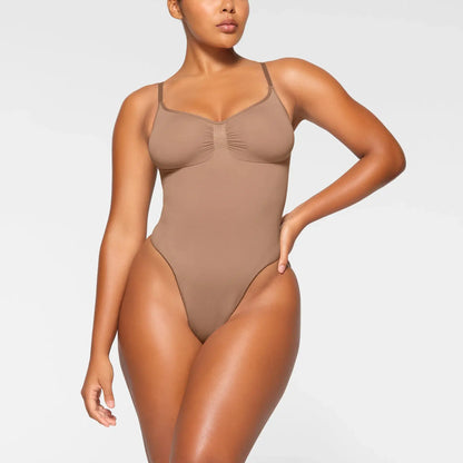 Skims Seamless Sculpt Thong Bodysuit Sienna