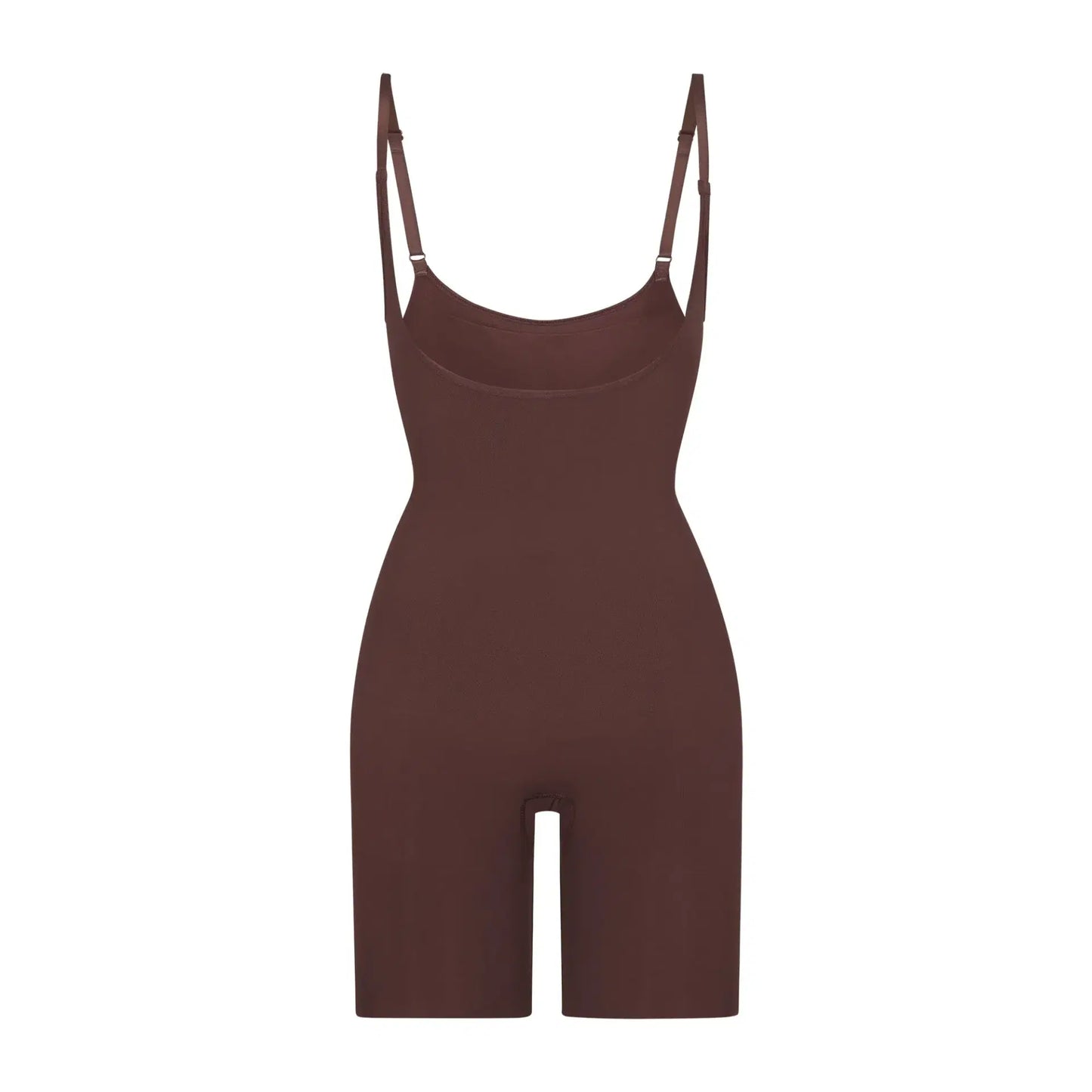 Skims Seamless Sculpt Open Bust Bodysuit Cocoa