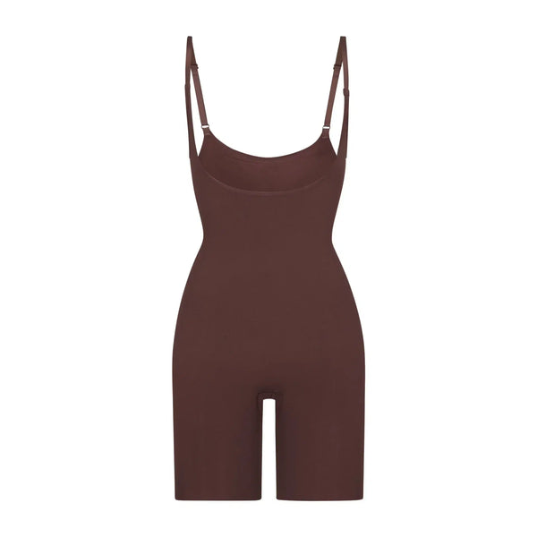Skims Seamless Sculpt Open Bust Bodysuit Cocoa - reference