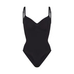 Skims Seamless Sculpt Brief Bodysuit Onyx