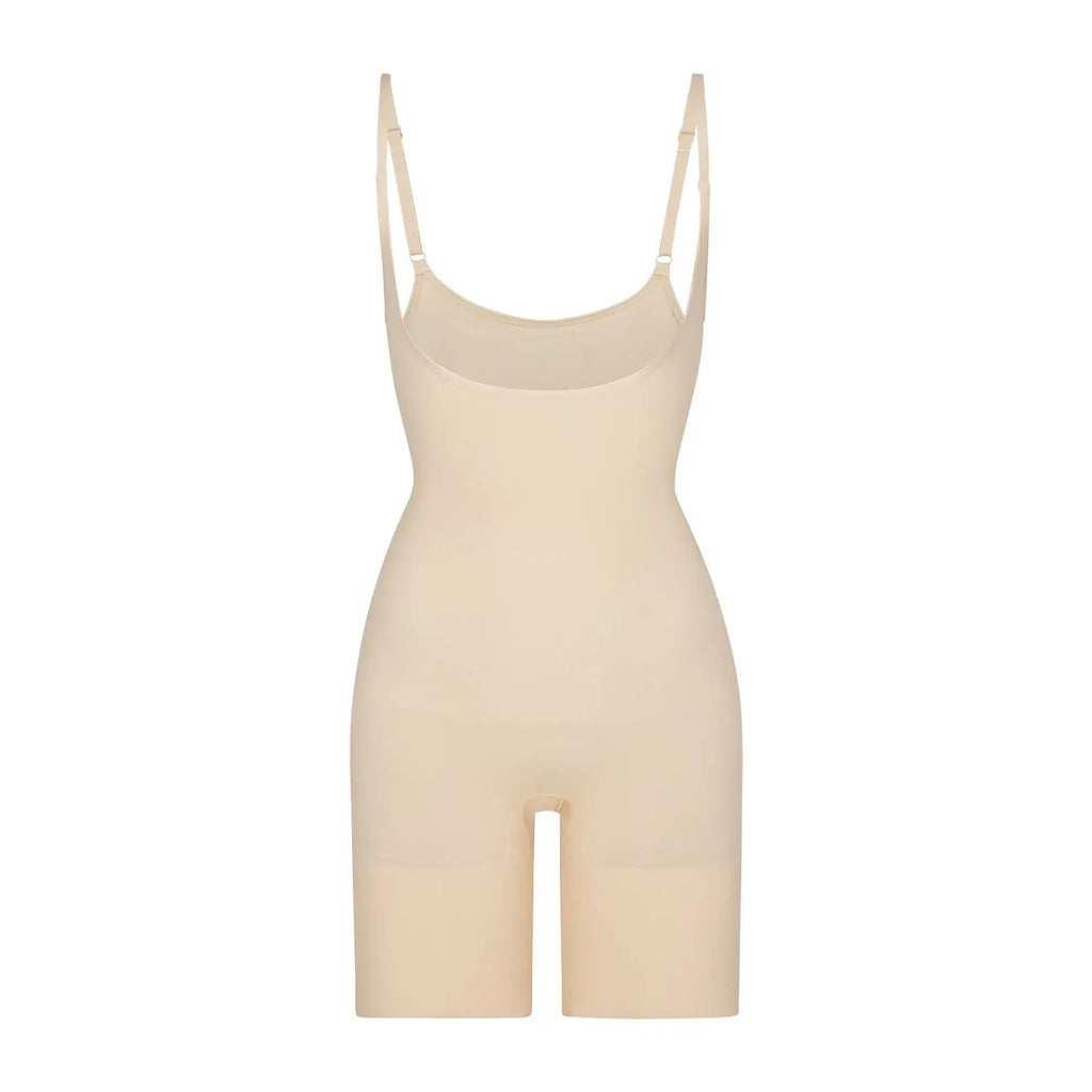 Skims Seamless Sculpt Open Bust Bodysuit Sand