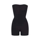 Seamless Sculpt Strapless Shortie Bodysuit Onyx
