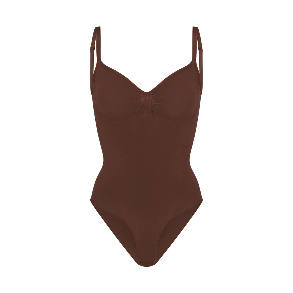 Skims Seamless Sculpt Brief Bodysuit Cocoa
