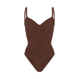 Seamless Sculpt Brief Bodysuit Cocoa