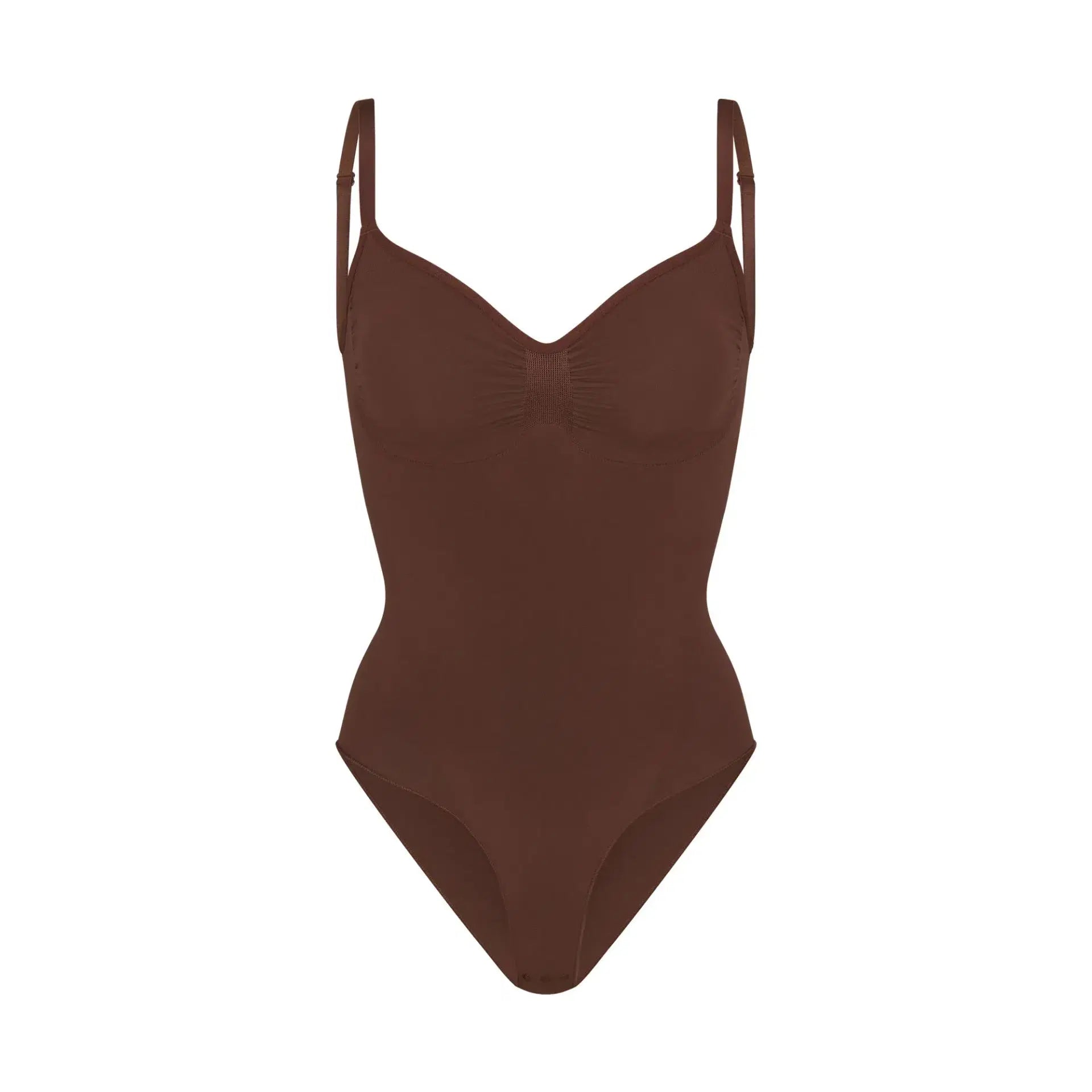Skims Seamless Sculpt Brief Bodysuit Cocoa