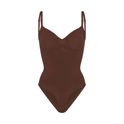 Skims Seamless Sculpt Brief Bodysuit Cocoa