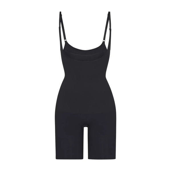 Skims Seamless Sculpt Open Bust Bodysuit Onyx - reference