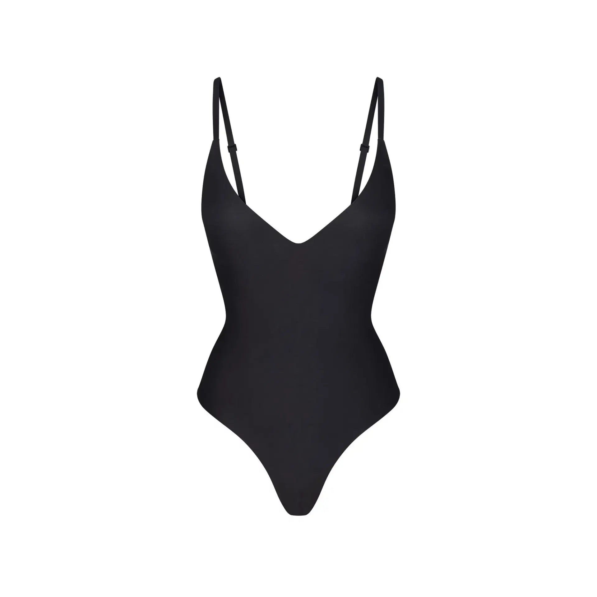 Skims Body Push-Up Thongs Bodysuit Onyx