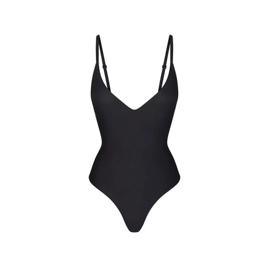 Skims Body Push-Up Thongs Bodysuit Onyx