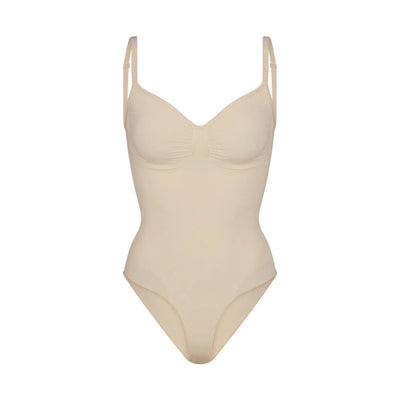 Skims Seamless Sculpt Brief Bodysuit Sand
