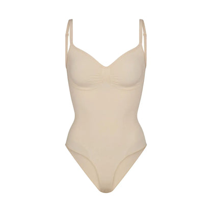 Skims Seamless Sculpt Brief Bodysuit Sand