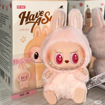 Pop Mart Labubu The Monsters Have a Seat Dada Vinyl Plush