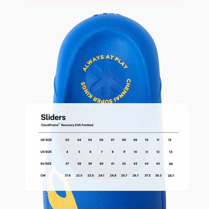 CSK x Ludic Slides Marina Blue