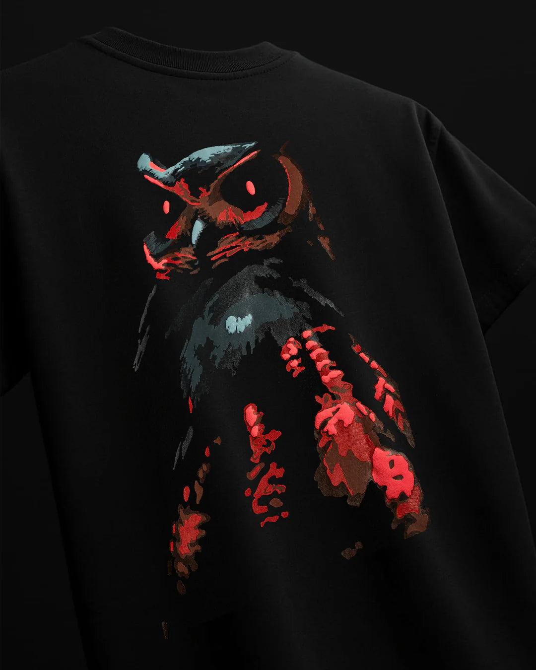 Sullitt Oversized Black T-Shirt - Night Watch