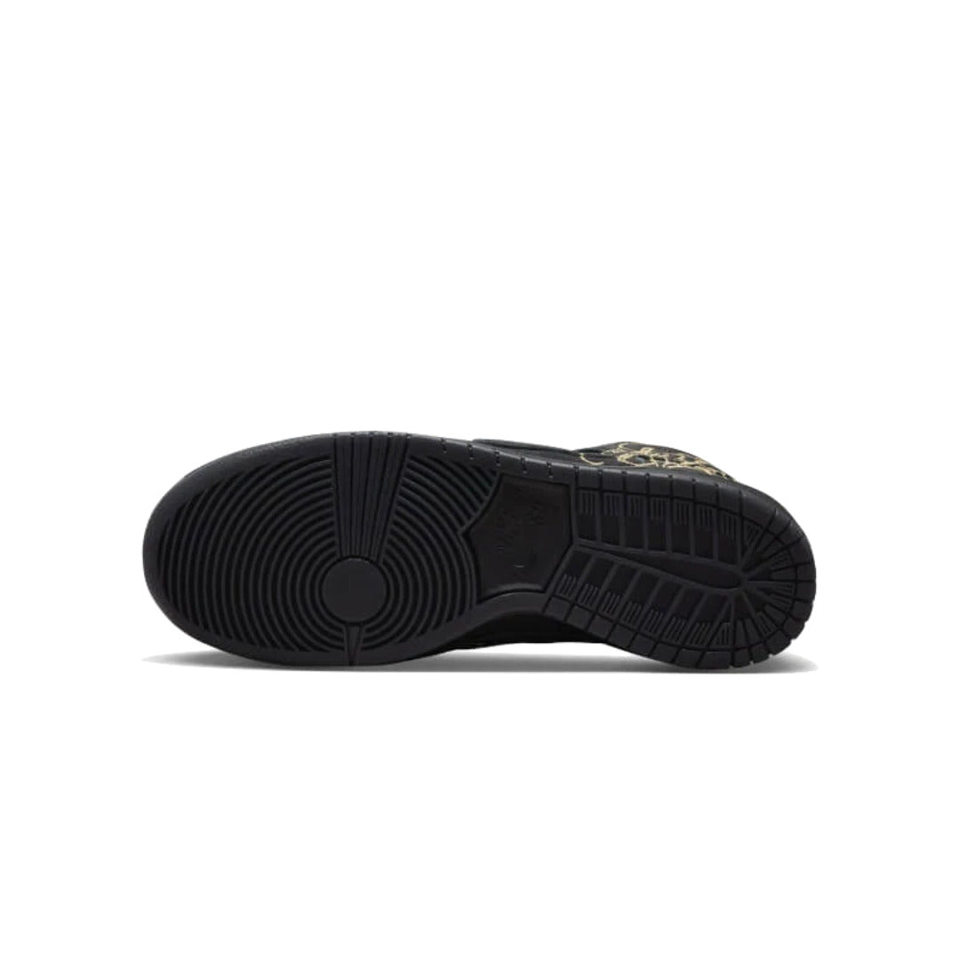 Nike SB Dunk High FAUST Black Gold