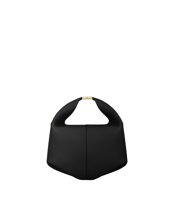 Polene Beri Edition Textured Bag - Black Chain